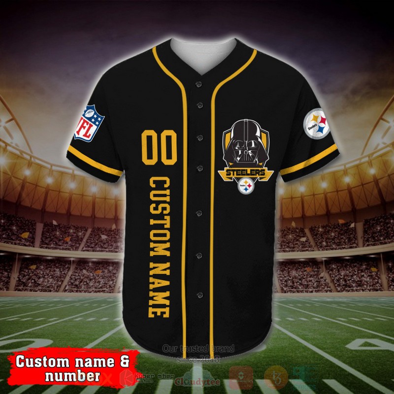 Pittsburgh_Steelers_Darth_Vader_NFL_Personalized_Baseball_Jersey_1