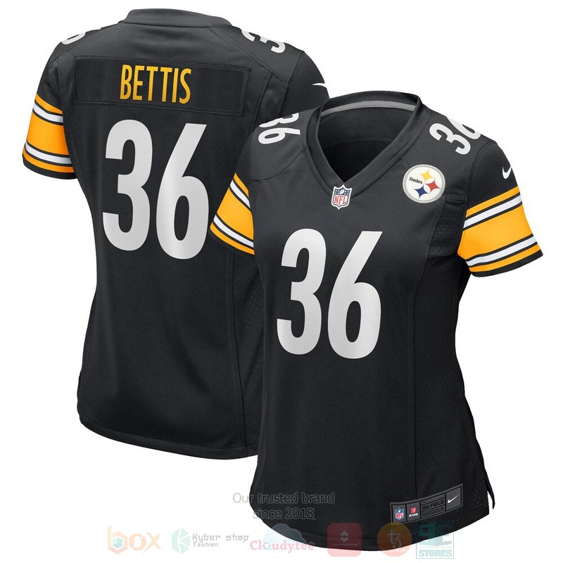 Pittsburgh_Steelers_Jerome_Bettis_Black_Football_Jersey