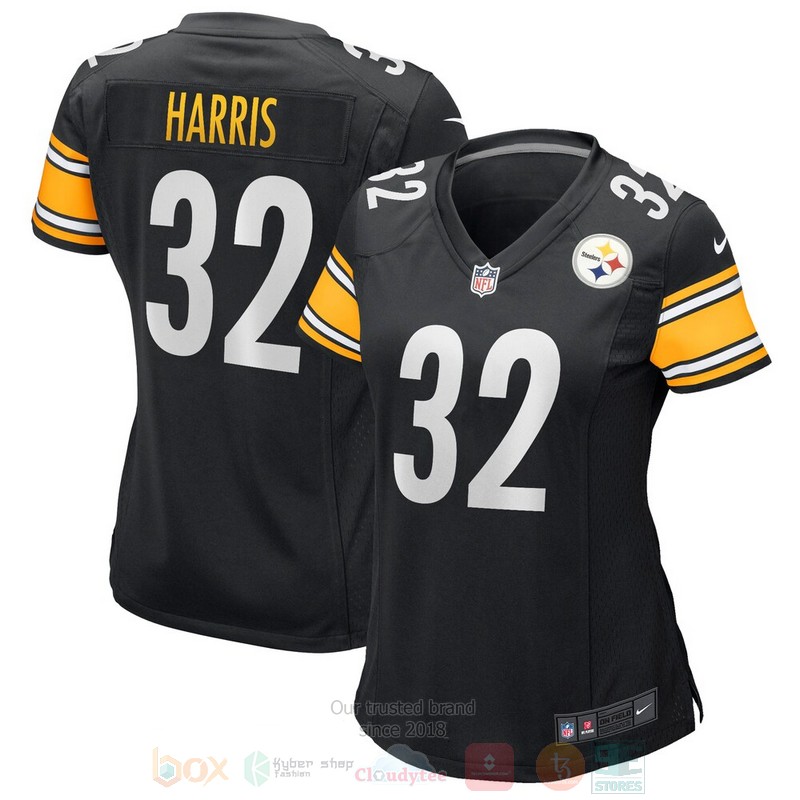 Pittsburgh_Steelers_NFL_Franco_Harris_Black_Football_Jersey