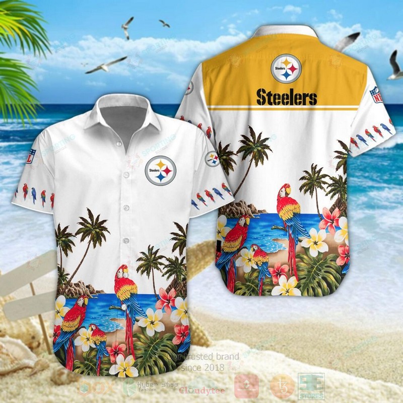 Pittsburgh_Steelers_NFL_Parrot_Hawaiian_Shirt