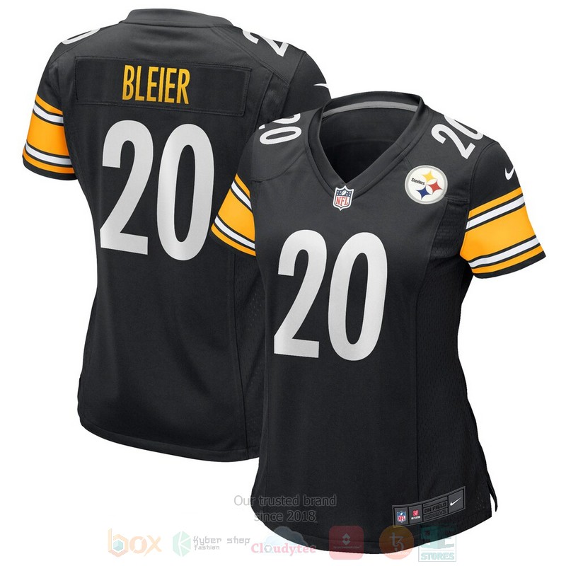 Pittsburgh_Steelers_NFL_Rocky_Bleier_Black_Football_Jersey