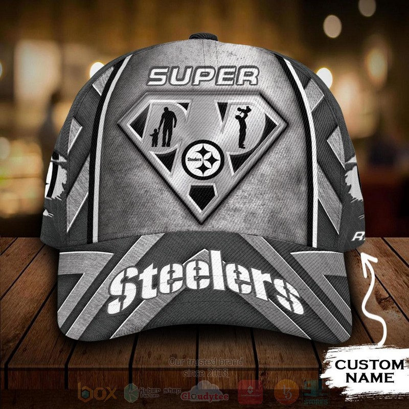 Pittsburgh_Steelers_NFL_Superman_Dad_Custom_Name_Cap