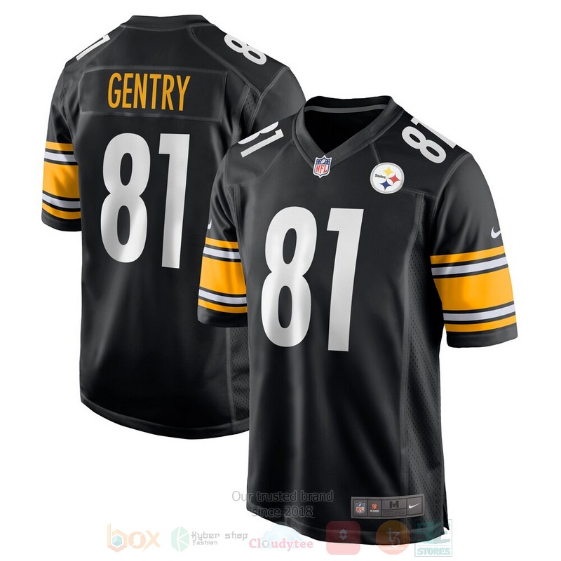 Pittsburgh_Steelers_NFL_Zach_Gentry_Black_Football_Jersey