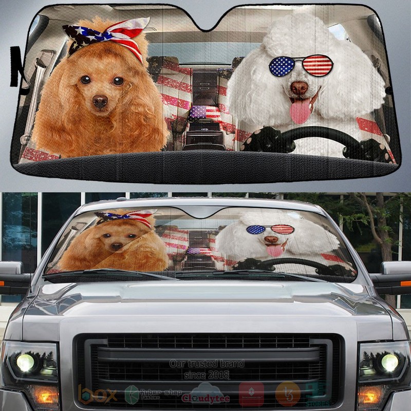 Poodle_American_Flag_Independence_Day_Car_Sun_Shade
