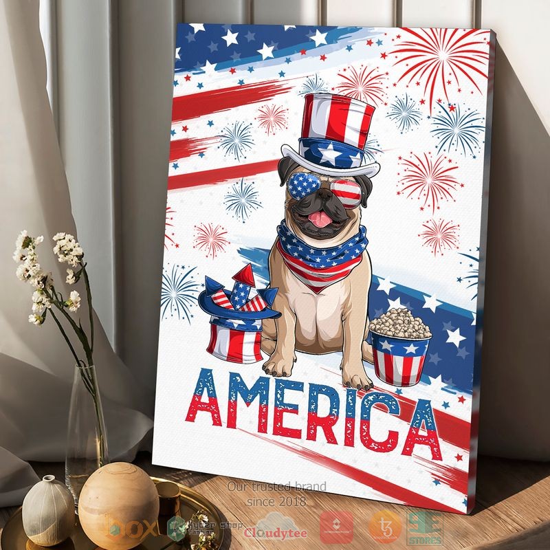 Pug_America_Independence_Day_Canvas_1