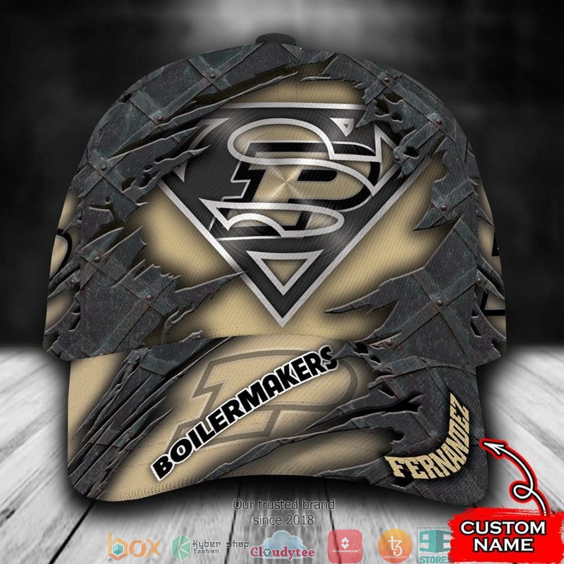 Purdue_Boilermakers_Superman_NCAA1_Custom_Name_Cap