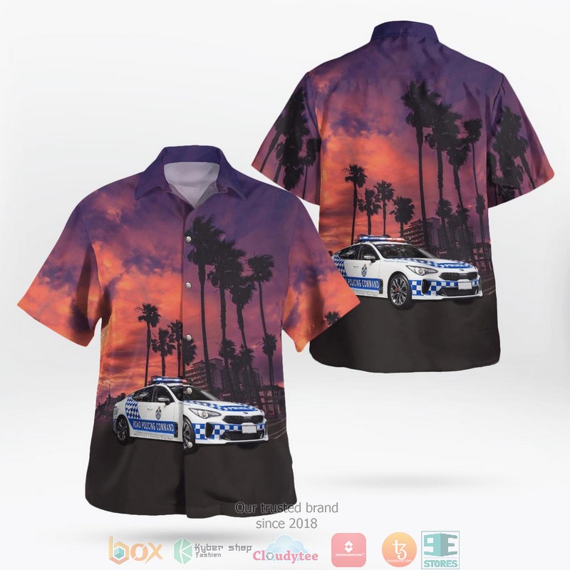 Queensland_Police_Service_Kia_Stinger_Hawaii_3D_Shirt