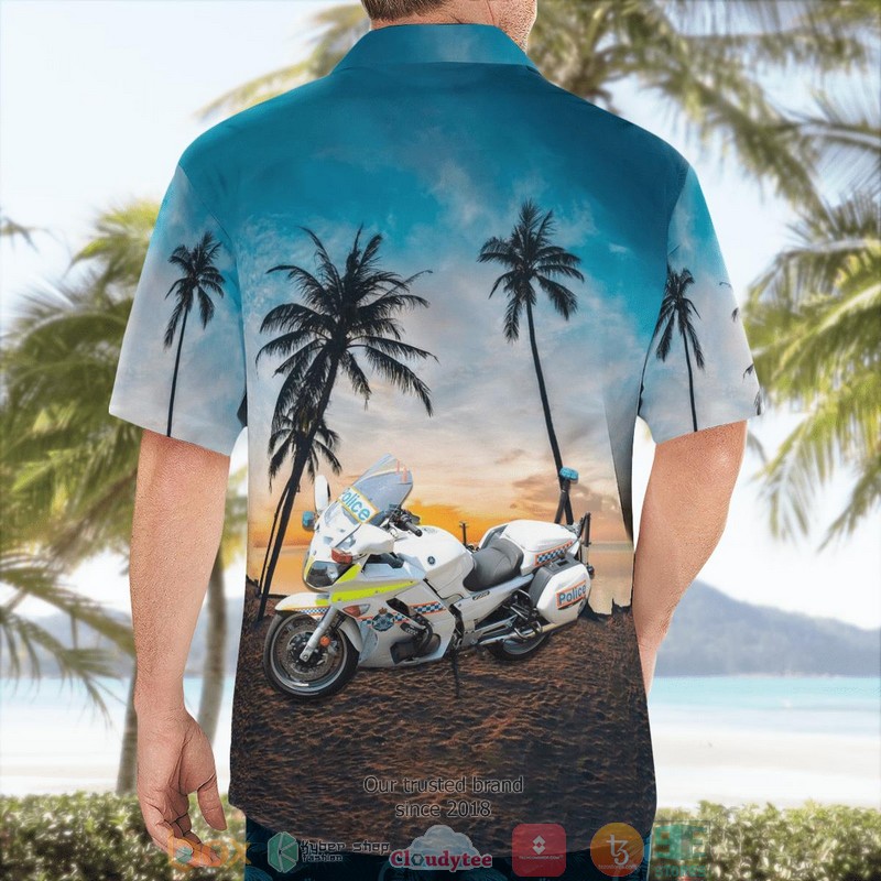 Queensland_Police_Service_Motorbike_Hawaii_3D_Shirt_1