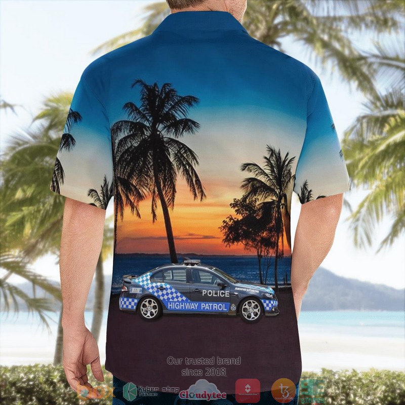 Queensland_Police_Service_Traffic_Branch_Falcon_XR6_Turbo_Highway_Patrol_Hawaii_3D_Shirt_1