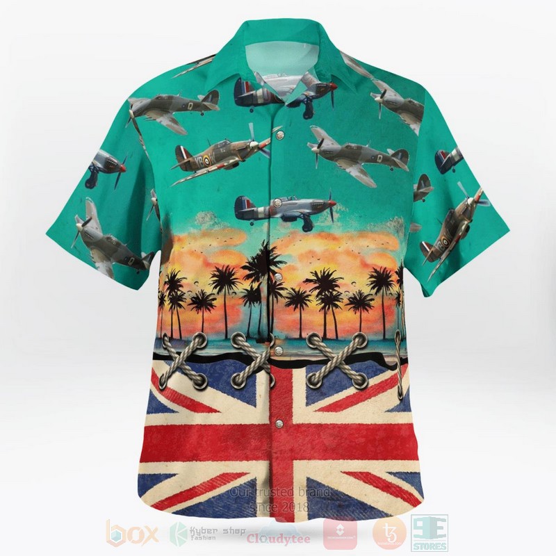 RAF_Battle_of_Britain_Memorial_Flight_Hawker_Hurricane_Mk2C_Hawaiian_Shirt_1