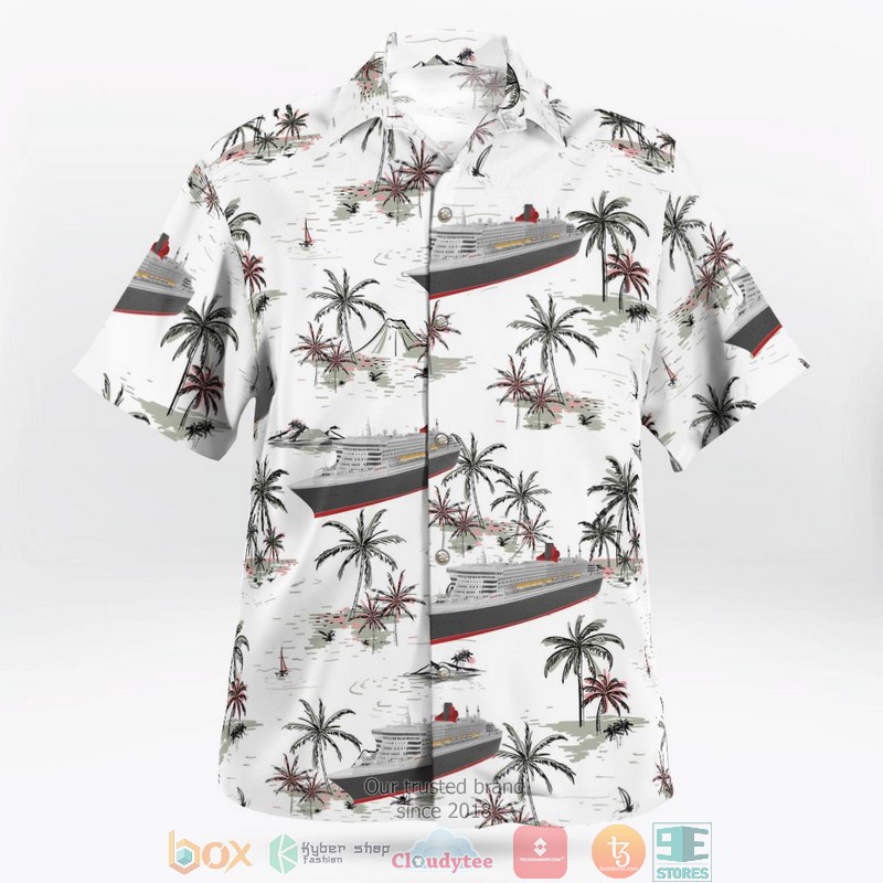 RMS_Queen_Mary_2_Coconut_Aloha_Shirt_1
