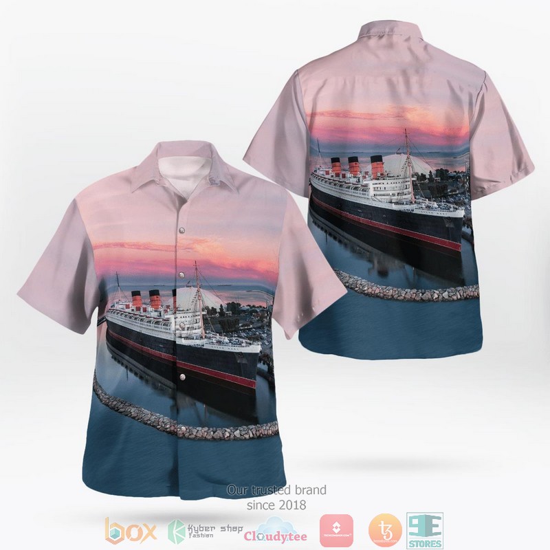 RMS_Queen_Mary_Aloha_Shirt