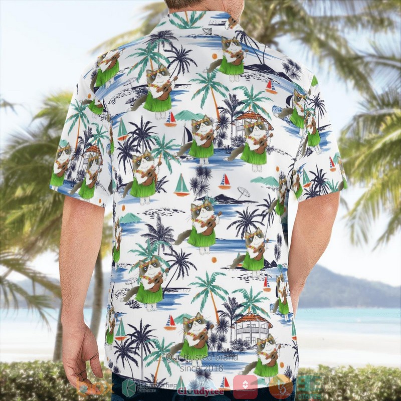 Ragdoll_Cat_Hawaii_3D_Shirt_1
