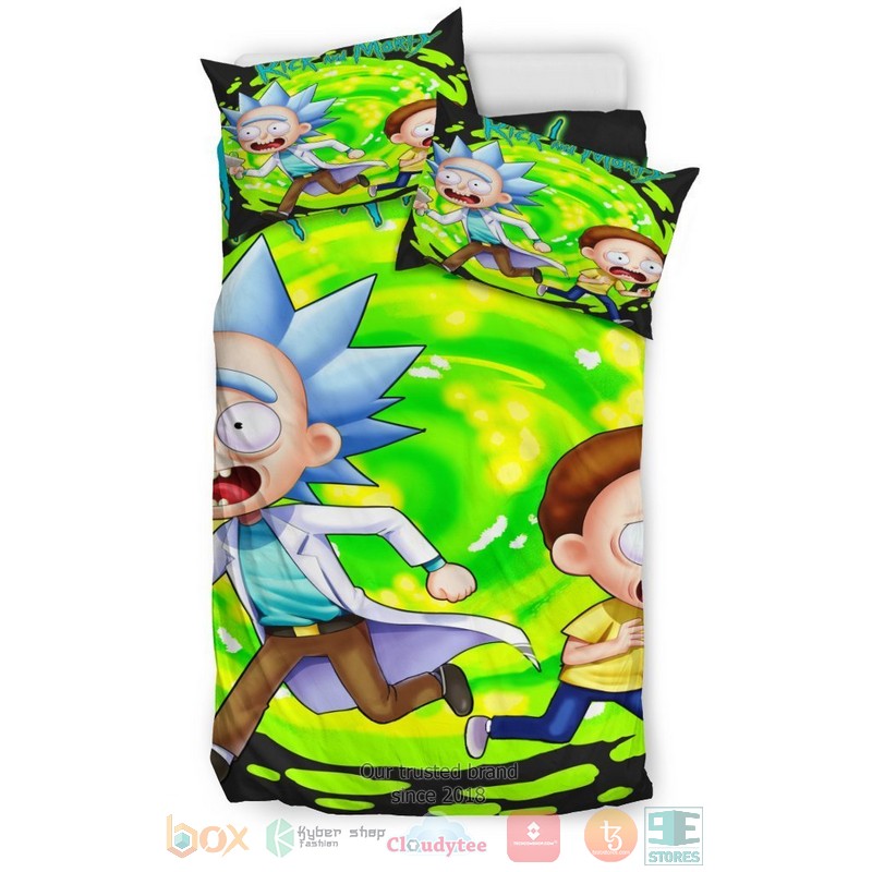 Rick_And_Morty_Scary_Bedding_Sets_1