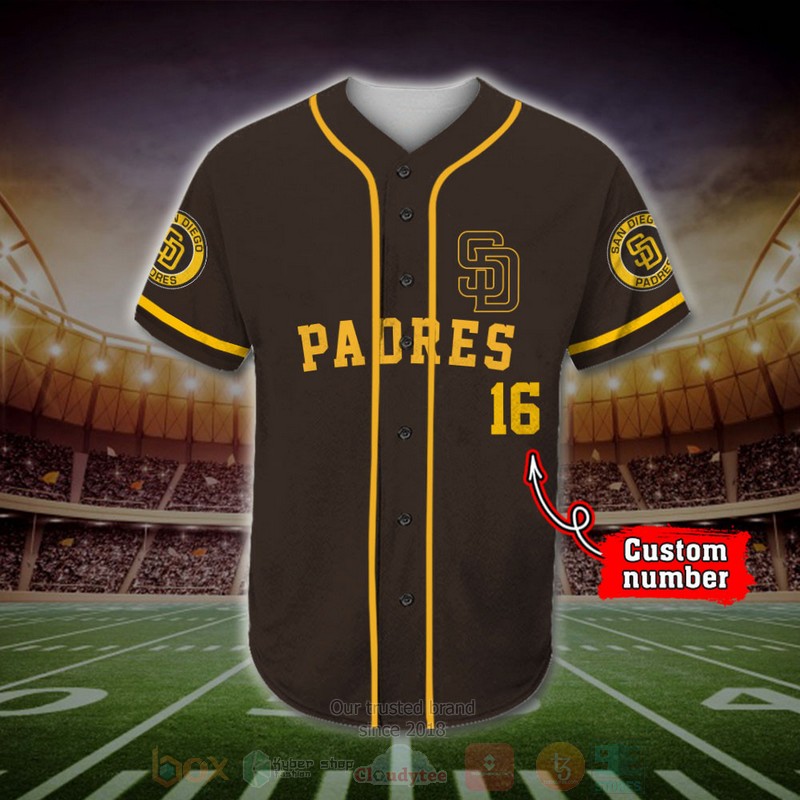 San_Diego_Padres_MLB_Personalized_Baseball_Jersey_1