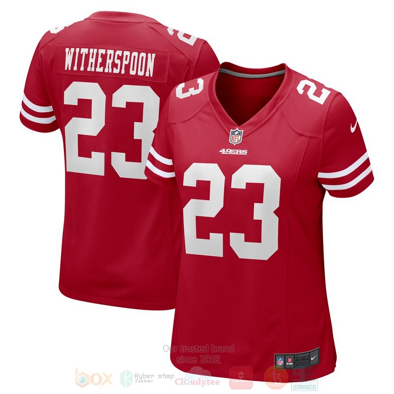 San_Francisco_49ers_Ahkello_Witherspoon_Scarlet_Football_Jersey-1