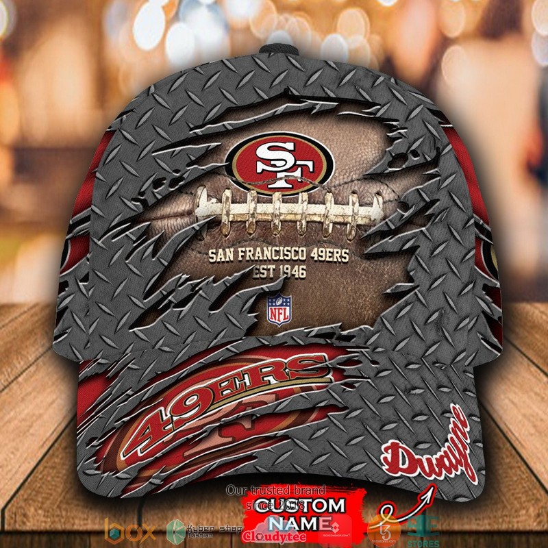 San_Francisco_49ers_Luxury_NFL_Custom_Name_Cap