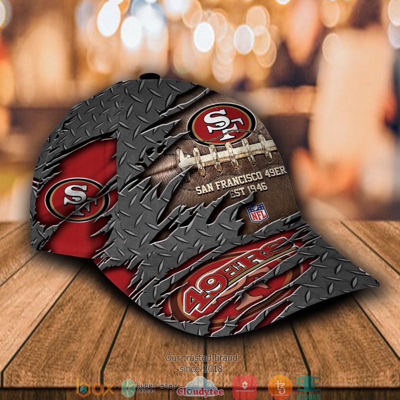 San_Francisco_49ers_Luxury_NFL_Custom_Name_Cap_1