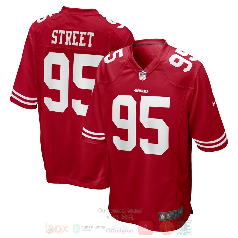 San_Francisco_49ers_NFL_Kentavius_Street_Scarlet_Football_Jersey