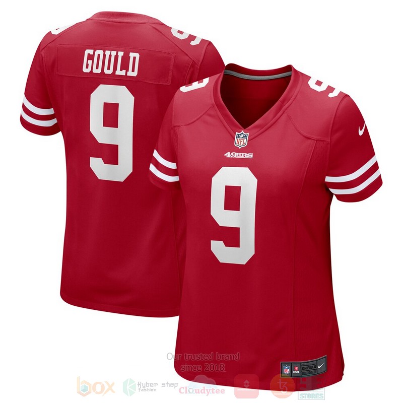 San_Francisco_49ers_Robbie_Gould_Scarlet_Football_Jersey-1