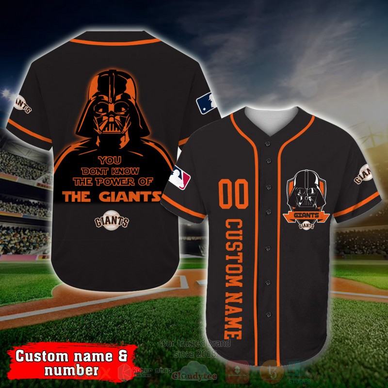 San_Francisco_Giants_Darth_Vader_MLB_Personalized_Baseball_Jersey
