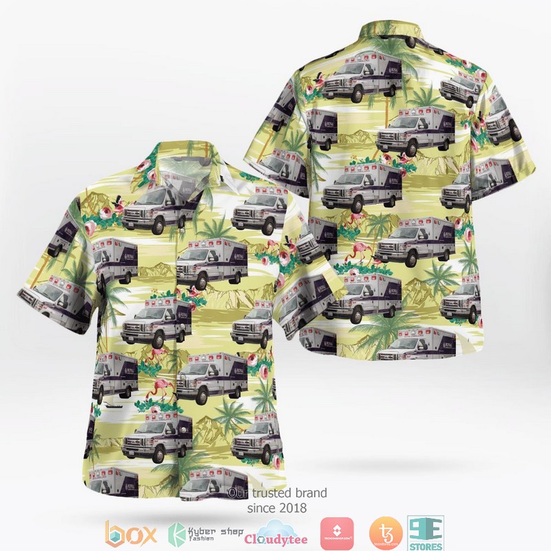 San_Leandro_California_Royal_Ambulance_Hawaiian_Shirt