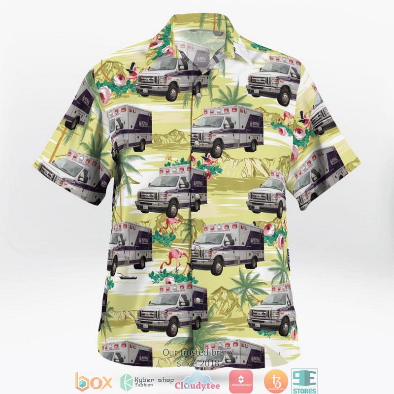 San_Leandro_California_Royal_Ambulance_Hawaiian_Shirt_1