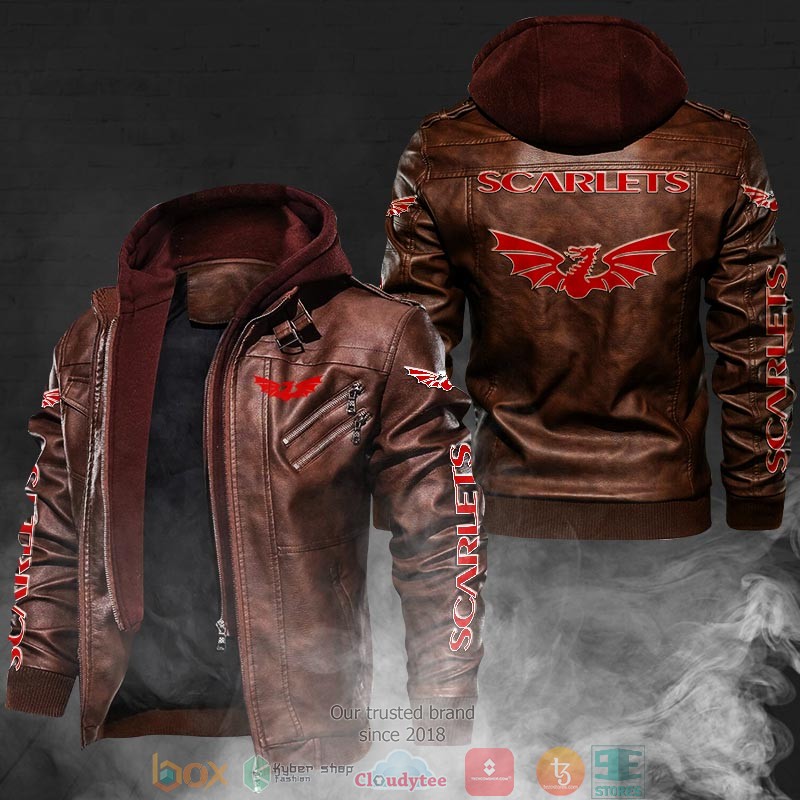 Scarlets_Rugby_Leather_Jacket