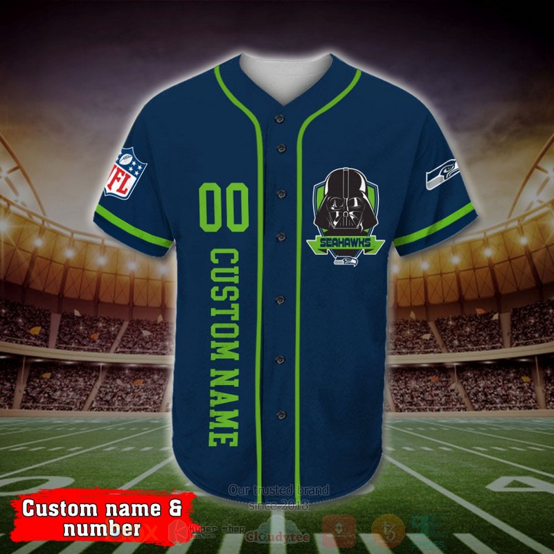 Seattle_Seahawks_Darth_Vader_NFL_Personalized_Baseball_Jersey_1