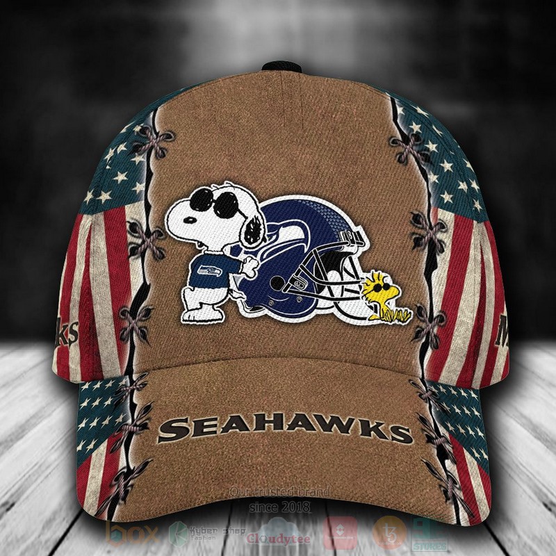 Seattle_Seahawks_Snoopy_NFL_Custom_Name_Cap