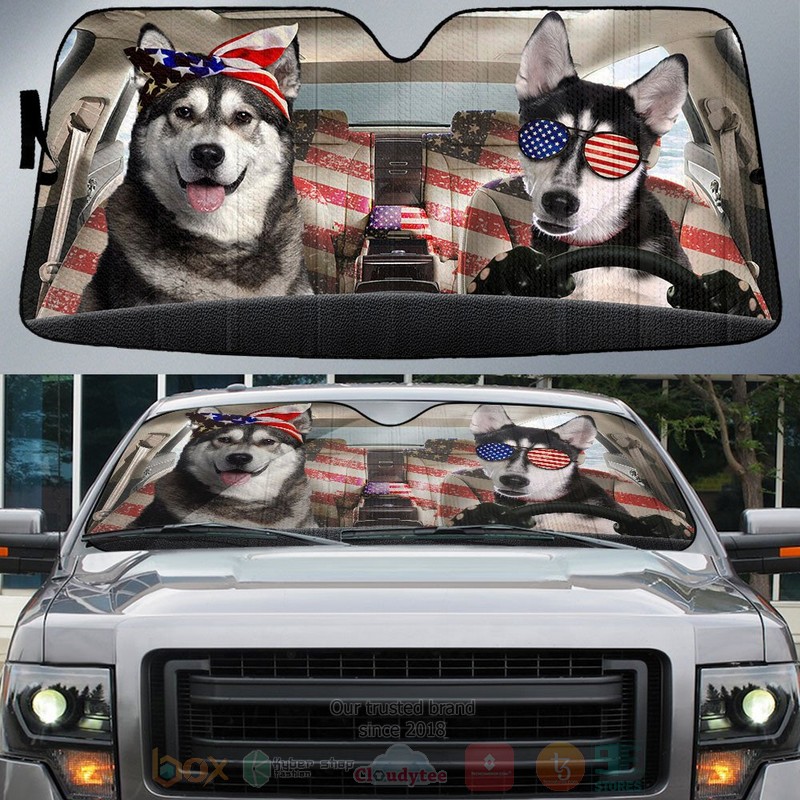 Siberian_Husky_American_Flag_Independence_Day_Car_Sun_Shade