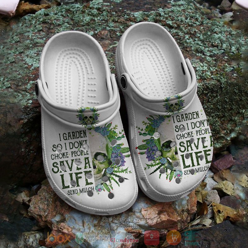 Skull_Succulent_I_Garden_So_I_dont_choke_people_save_a_life_Crocs_Crocband_Shoes_1