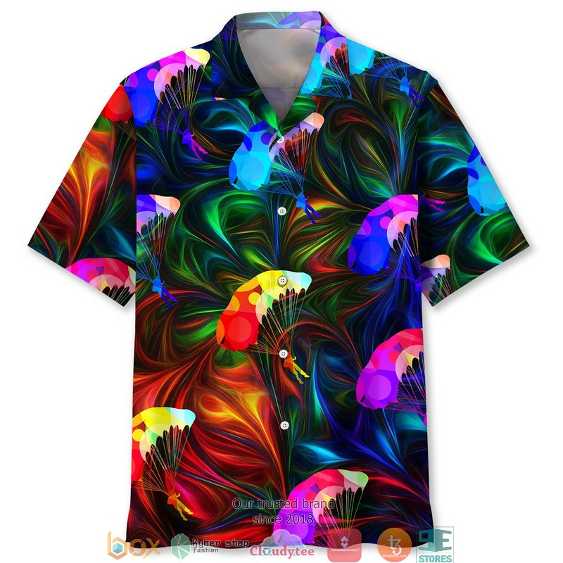 Skydiving_Color_Hawaiian_Shirt