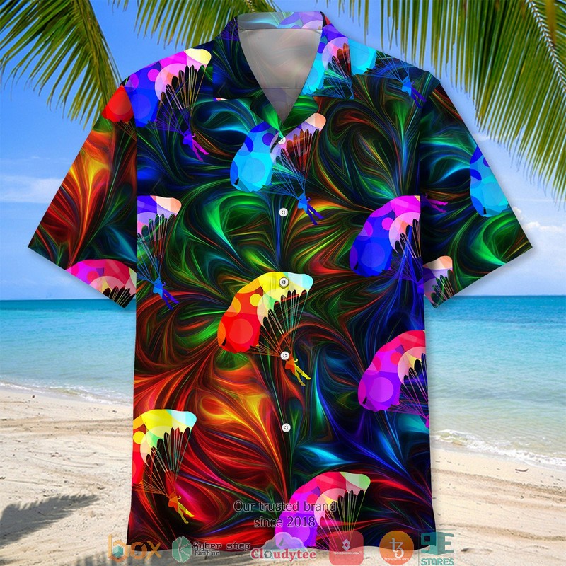 Skydiving_Color_Hawaiian_Shirt_1