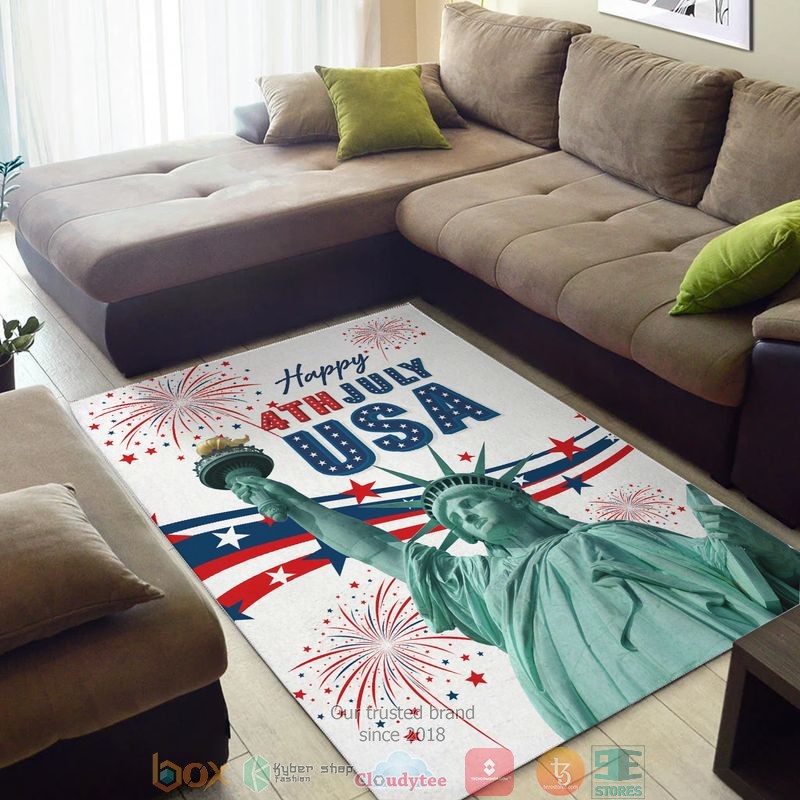Statue_of_Liberty_Happy_4th_July_USA_America_Indepence_day_Rug