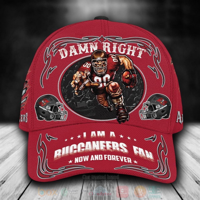Tampa_Bay_Buccaneers_Mascot_NFL_Custom_Name_Red_Cap