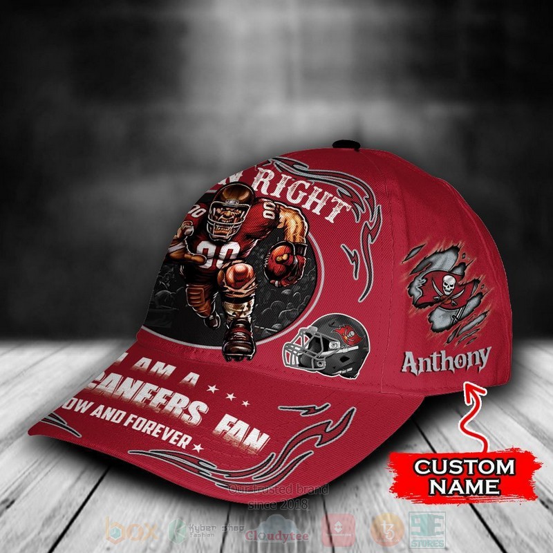 Tampa_Bay_Buccaneers_Mascot_NFL_Custom_Name_Red_Cap_1