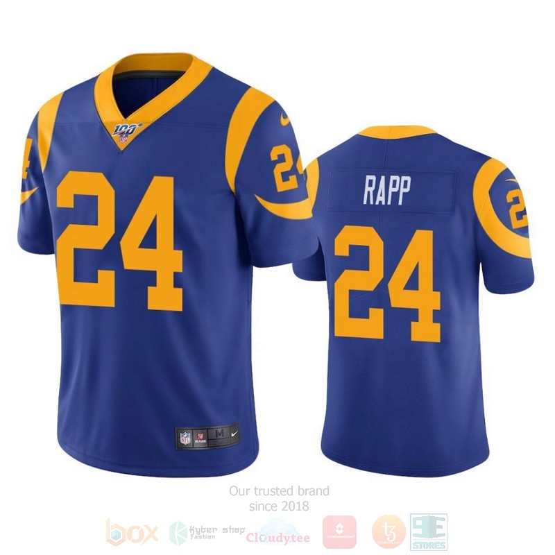 Taylor_Rapp_Los_Angeles_Rams_Blue_Football_Jersey