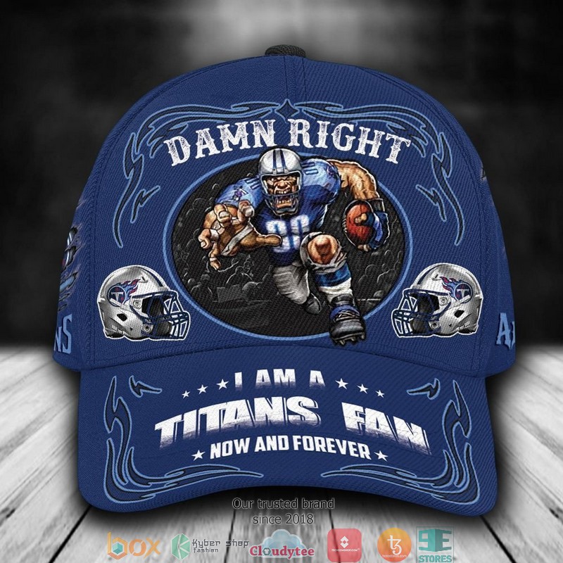 Tennessee_Titans_Mascot_NFL_Custom_Name_Cap