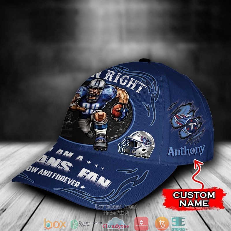 Tennessee_Titans_Mascot_NFL_Custom_Name_Cap_1