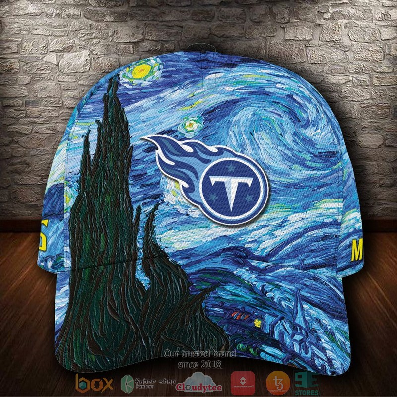 Tennessee_Titans_Van_Gogh_NFL_Custom_Name_Cap