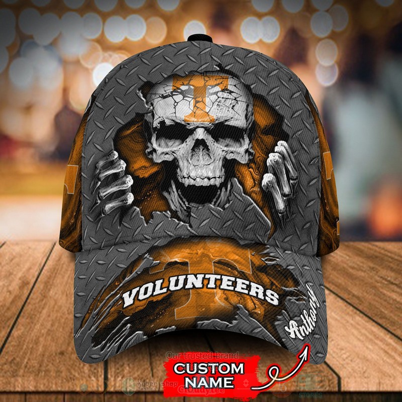 Tennessee_Volunteers_Skull_NCAA_Custom_Name_Cap