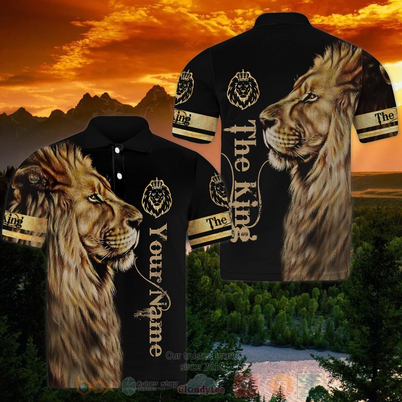 The_King_Custom_Name_Polo_Shirt_1