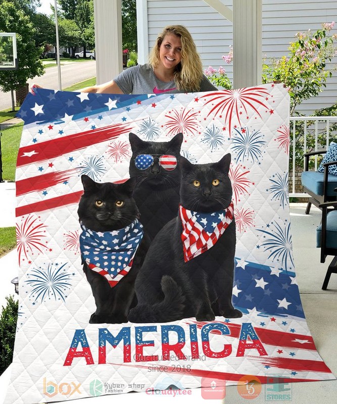 Three_Black_Cat_America_Independence_Day_Quit_1