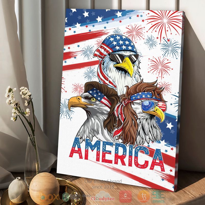 Three_Eagle_America_Independence_Day_Canvas_1