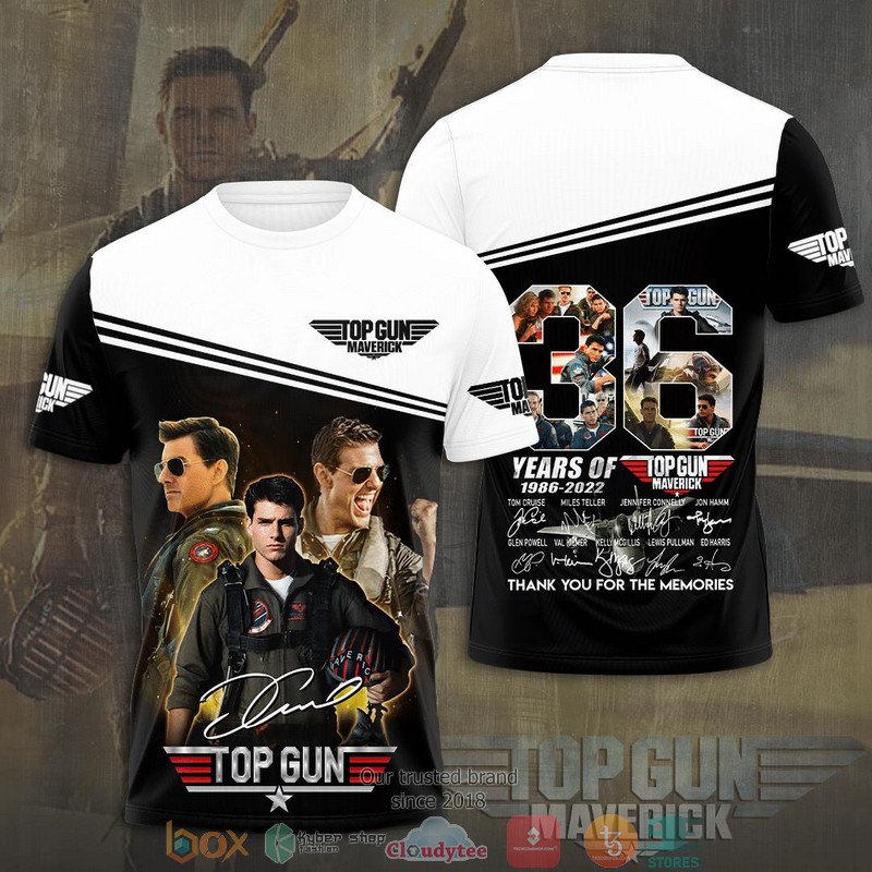 Top_Gun_Tom_Cruise_Maverick_1986_2022_3D_Shirt_hoodie