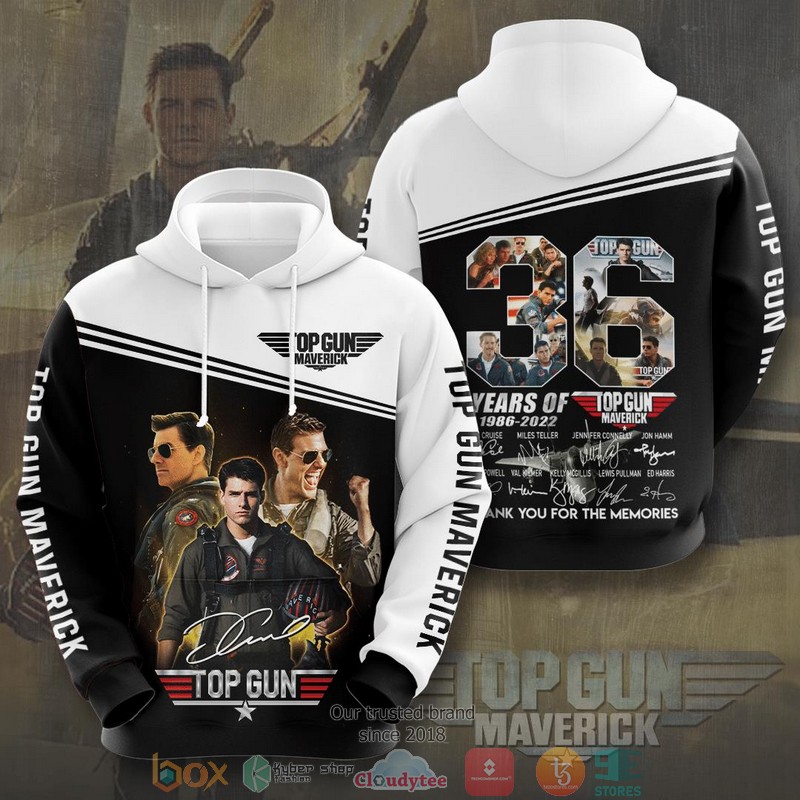 Top_Gun_Tom_Cruise_Maverick_1986_2022_3D_Shirt_hoodie_1