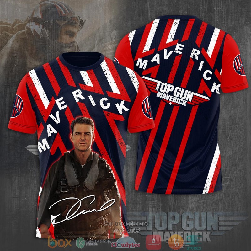 Top_Gun_Tom_Cruise_Maverick_Sign_3D_Shirt_hoodie