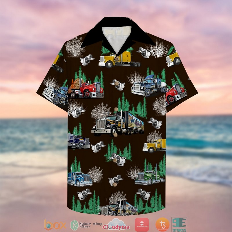 Trucker_7_With_Semitruck_Pattern_Hawaiian_shirt