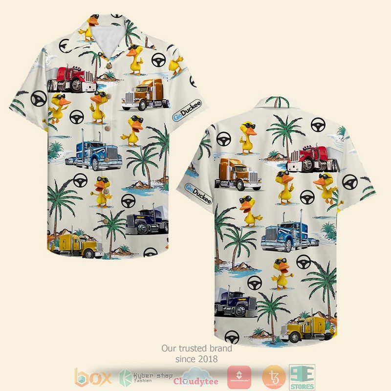 Trucker_Duck_Truck__Duck_Pattern_Hawaiian_Shirt